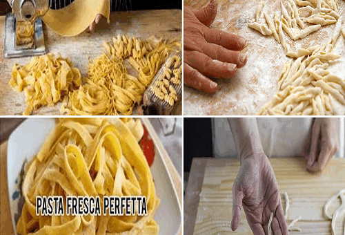 come fare la pasta fresca senza uova.